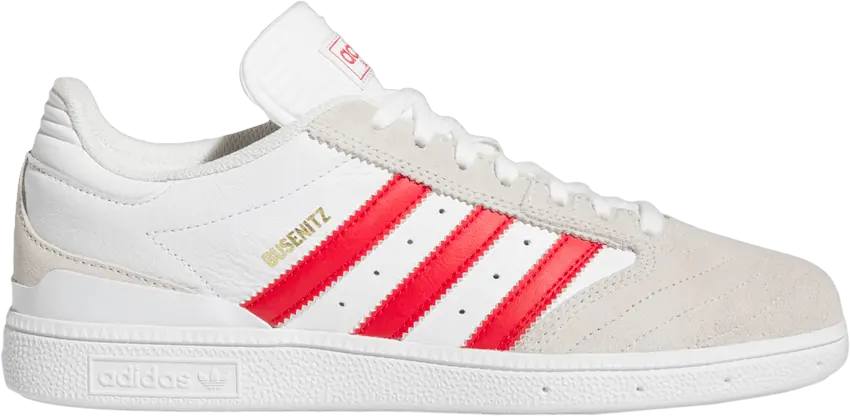  Adidas adidas Busenitz White Better Scarlet