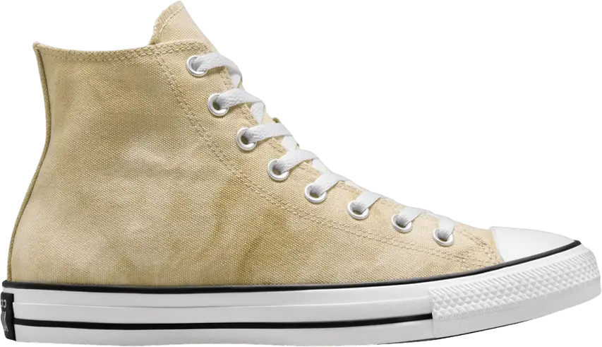  Converse Chuck Taylor All Star High &#039;Sun Washed Textile - Oat Milk&#039;