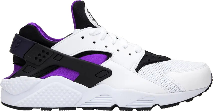  Nike Air Huarache White/Hyper Grp-Black-Purple Dynasty