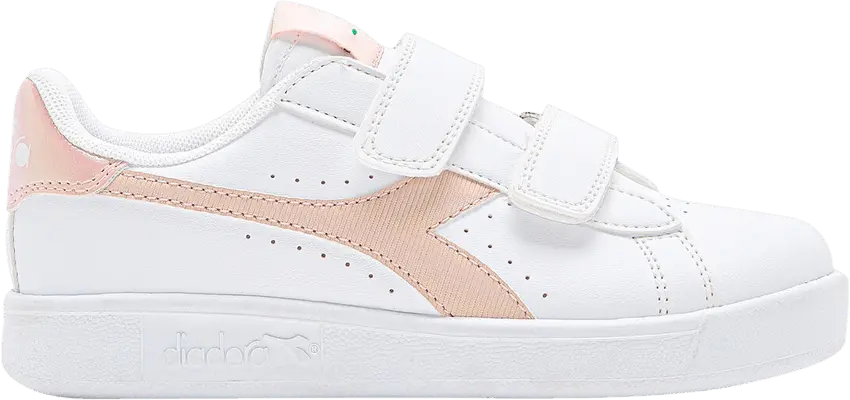 Diadora Game P Little Kid &#039;White Peach Whip&#039;