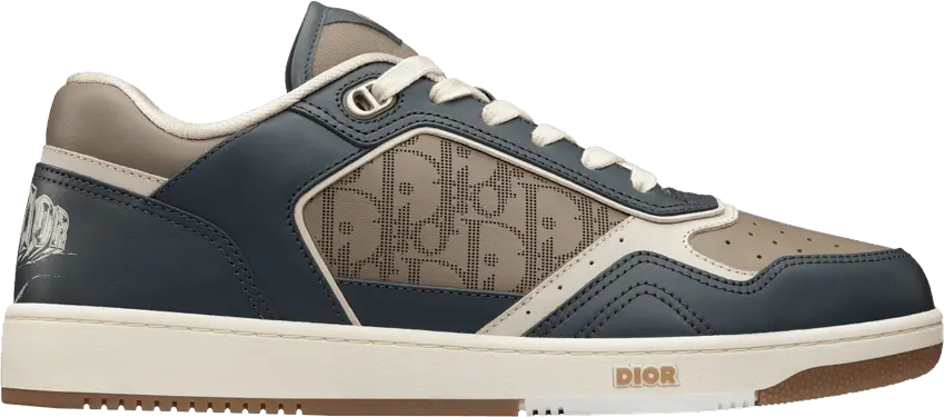  Dior B27 Low &#039;Dior Oblique - Brown Deep Grey&#039;