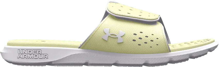  Under Armour Wmns Ignite Pro Slide &#039;Lemon Ice&#039;