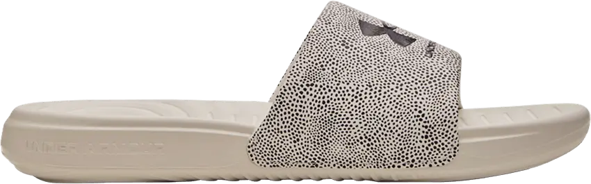 Under Armour Wmns Ansa Graphic Slide &#039;Animal Print&#039;