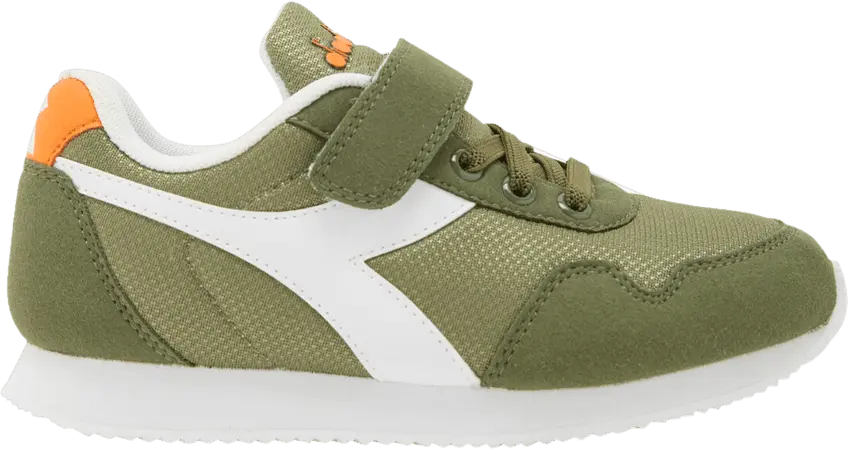  Diadora Simple Run Little Kid &#039;Green Mushroom&#039;