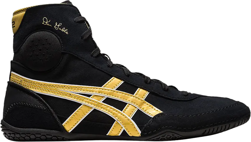  Asics Dan Gable Evo 3 &#039;Black Rich Gold&#039;