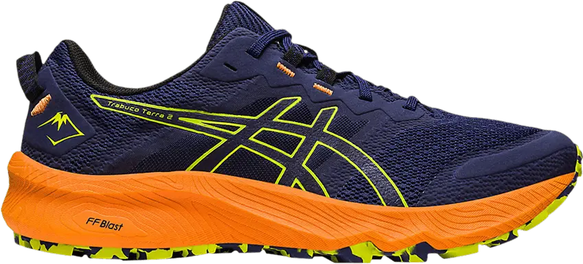 Asics Trabuco Terra 2 &#039;Deep Ocean Neon Lime&#039;