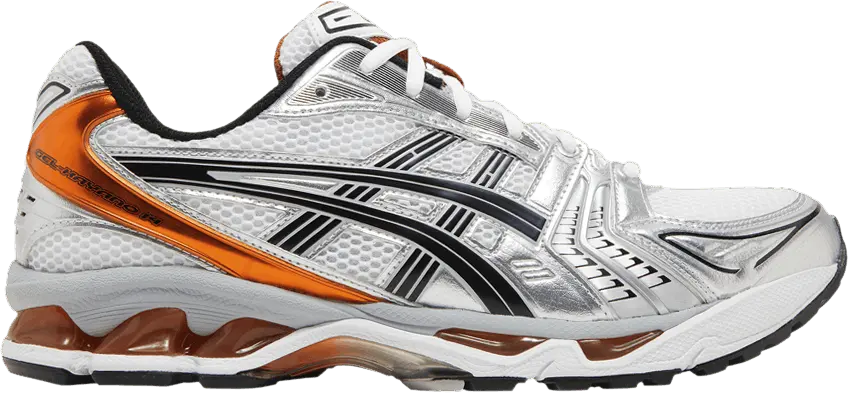  Asics ASICS Gel-Kayano 14 White Piquant Orange