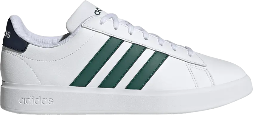  Adidas Grand Court Cloudfoam &#039;White Collegiate Green&#039;