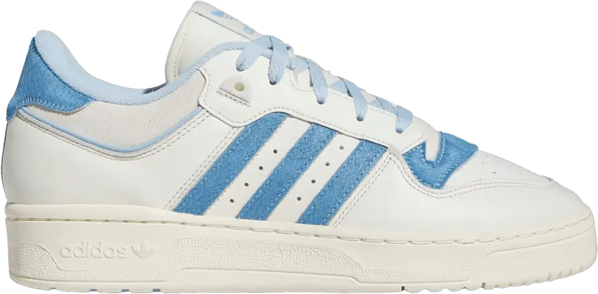  Adidas Rivalry Low 86 &#039;Off White Clear Sky Pony-Hair&#039;