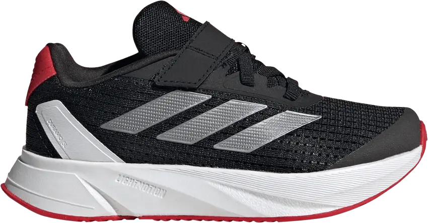  Adidas Duramo SL J &#039;Black Iron Scarlet&#039;