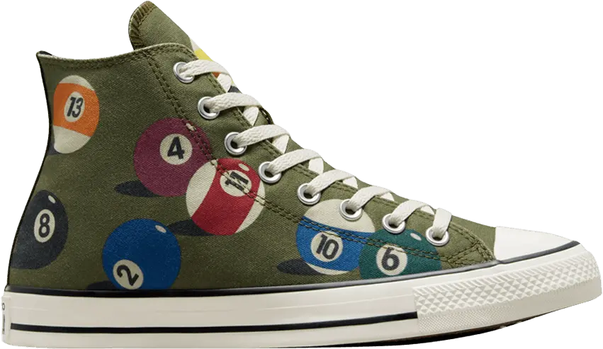  Converse Chuck Taylor All Star High &#039;Billiards - Trolled Green&#039;