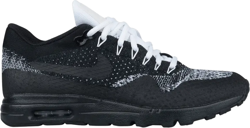  Nike Air Max 1 Ultra Flyknit Black Anthracite (Women&#039;s)