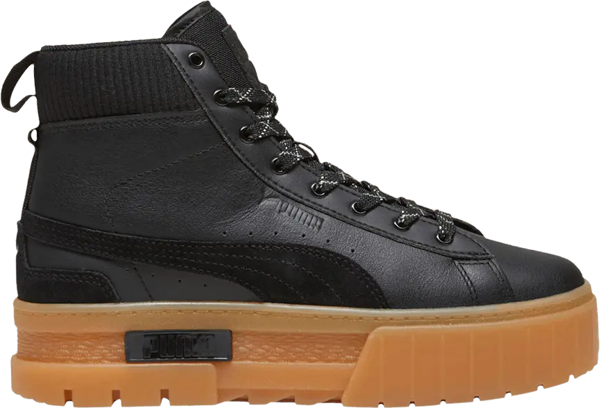  Puma Wmns Mayze Mid Gentle &#039;Black Gum&#039;