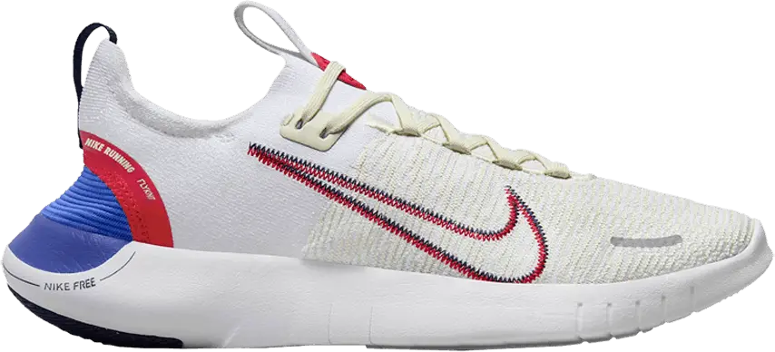  Nike Free RN Next Nature &#039;White University Red&#039;