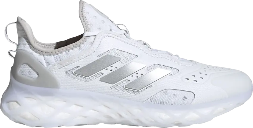  Adidas Web Boost &#039;White Silver Metallic&#039;