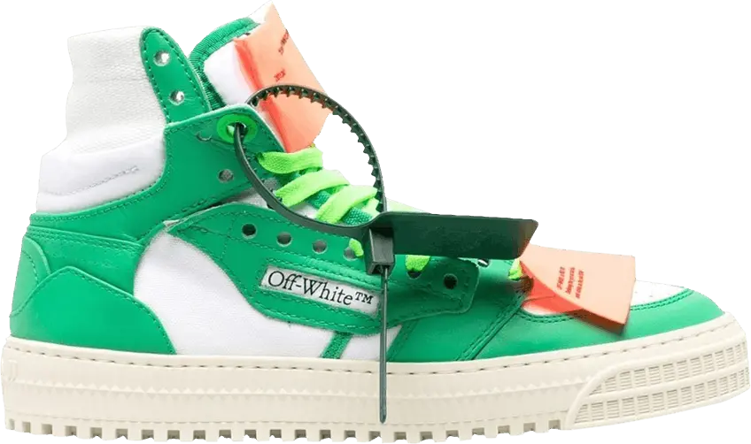  Off-White Wmns Off-Court 3.0 High &#039;Green White&#039;