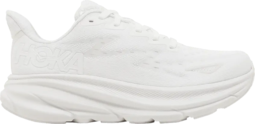  Hoka One One Clifton 9 White (Women&#039;s)