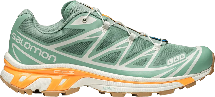 Salomon XT-6 Granite Green Blazing Orange