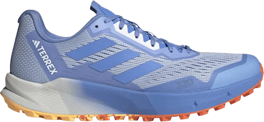  Adidas Terrex Agravic Flow 2 &#039;Blue Dawn Impact Orange&#039;