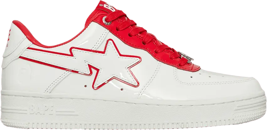  Wmns Bapesta #8 M1 &#039;White Red&#039;