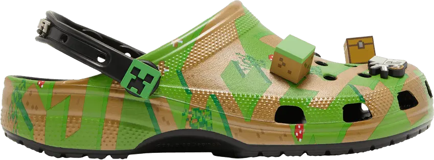  Crocs Elevated Clog Minecraft Grass Block