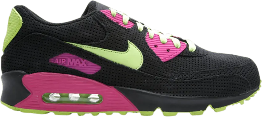  Nike Air Max 90 Black Citron Rave Pink