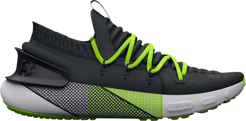  Under Armour HOVR Phantom 3 Reflect &#039;Black Lime Surge&#039;