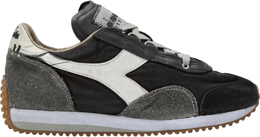 Diadora Equipe H Dirty Stone Wash Evo &#039;Black Grey&#039;