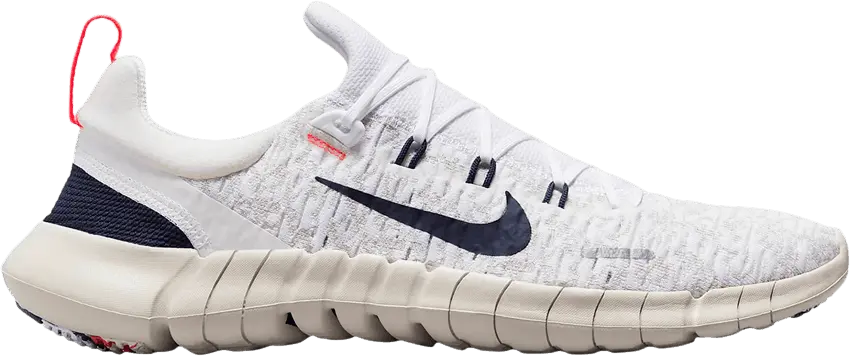  Nike Free Run 5.0 &#039;White Obsidian&#039;