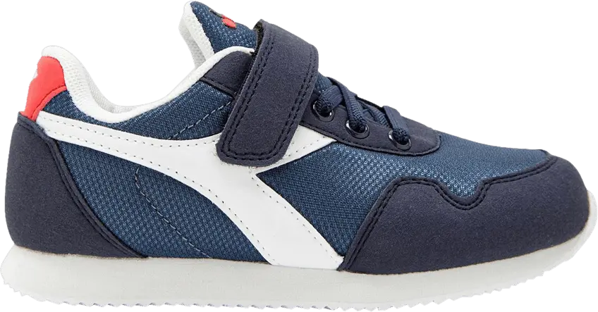  Diadora Simple Run Little Kid &#039;Ensign Blue&#039;