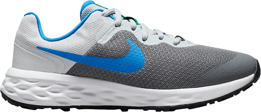  Nike Revolution 6 GS &#039;Cool Grey Photo Blue&#039;