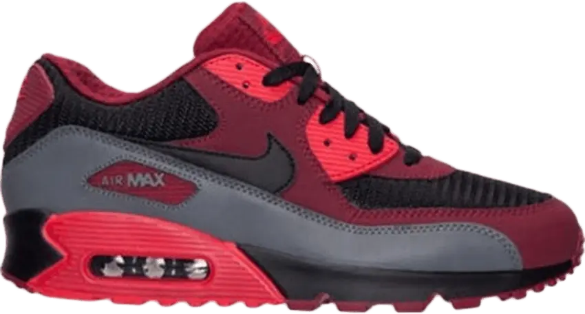  Nike Air Max 90 Team Red Black Dark Grey