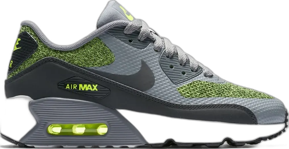  Nike Air Max 90 Ultra 2.0 Cool Grey Volt (GS)