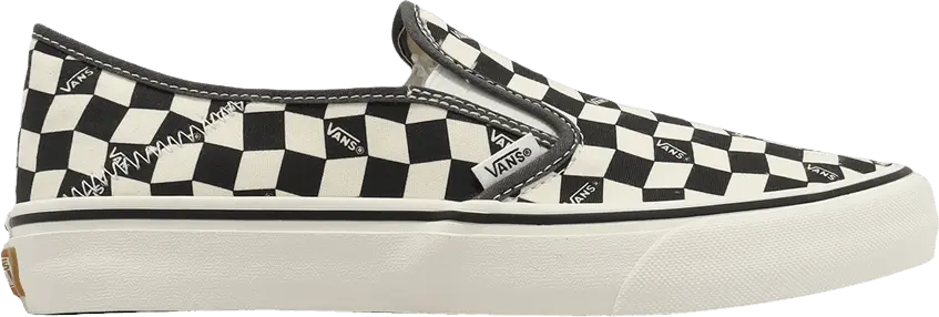  Vans Slip-On VR3 SF &#039;Checkerboard - Black Marshmallow&#039;
