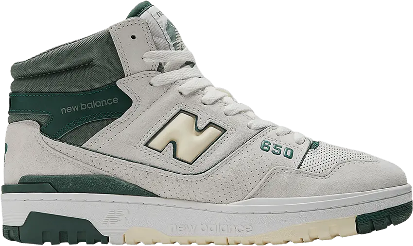 New Balance 650R Sea Salt Nightwatch Green