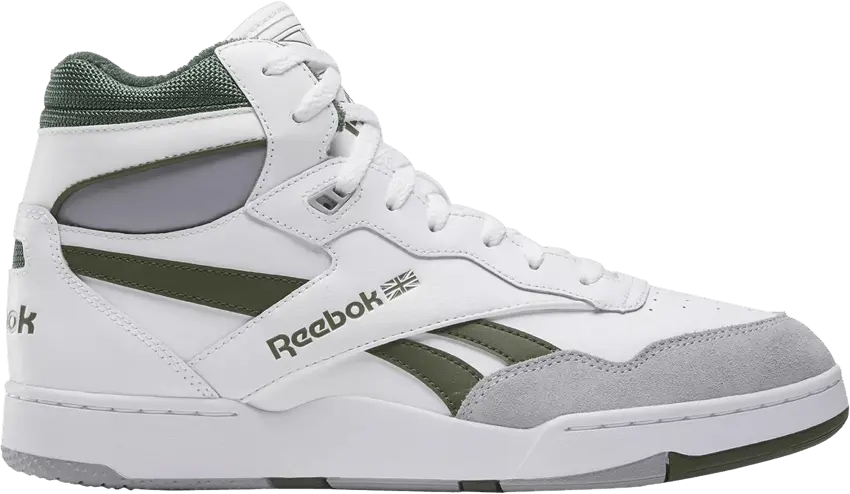  Reebok BB4000 2 Mid &#039;White Varsity Green&#039;