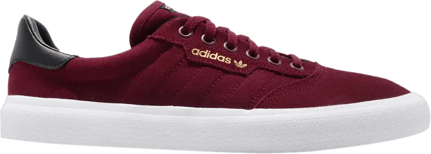  Adidas 3MC Vulc &#039;Collegiate Burgundy&#039;