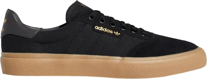  Adidas 3MC Vulc &#039;Core Black Gum&#039;