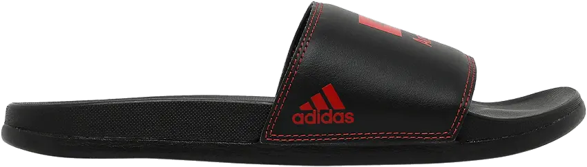  Adidas 424 x Arsenal FC x Adilette Comfort Slide &#039;Black Scarlet&#039;