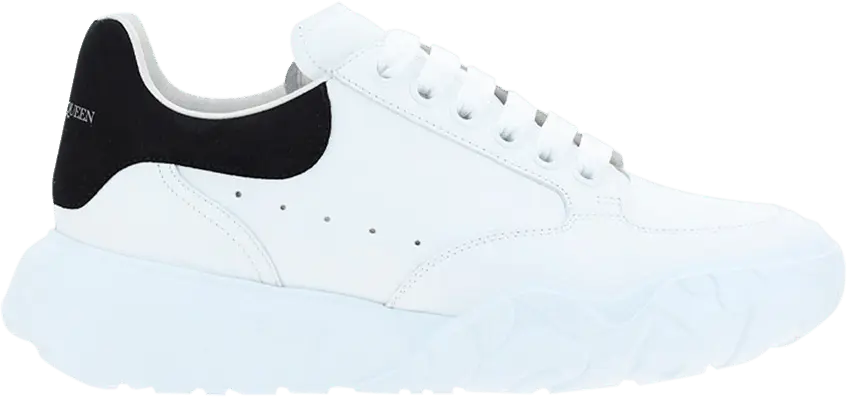  Alexander Mcqueen Alexander McQueen Court Trainer &#039;White Black&#039;