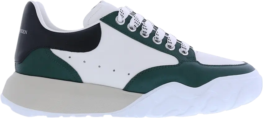  Alexander Mcqueen Alexander McQueen Court Trainer &#039;White Green&#039;