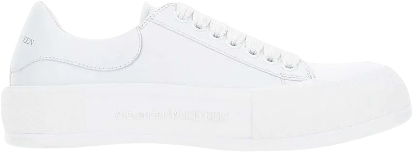 Alexander Mcqueen Alexander McQueen Deck Lace Plimsoll &#039;Optic White&#039;