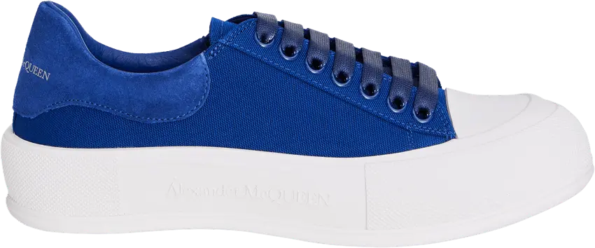  Alexander Mcqueen Alexander McQueen Deck Plimsoll Low &#039;Navy&#039;