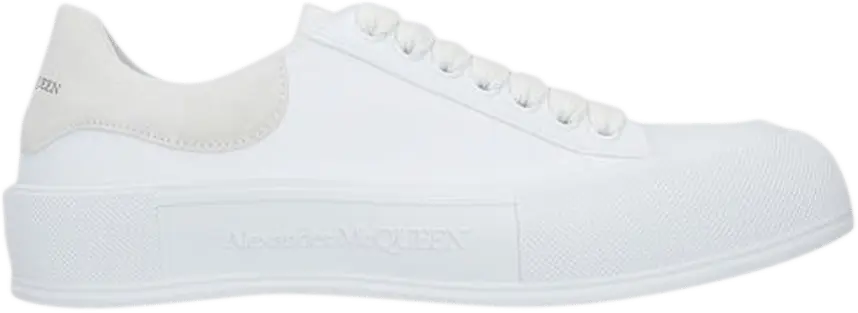  Alexander Mcqueen Alexander McQueen Deck Plimsoll Low &#039;White&#039;