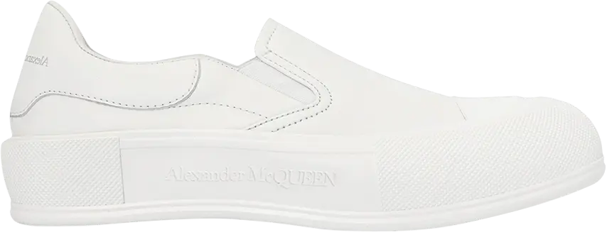 Alexander Mcqueen Alexander McQueen Deck Skate &#039;Triple White&#039;