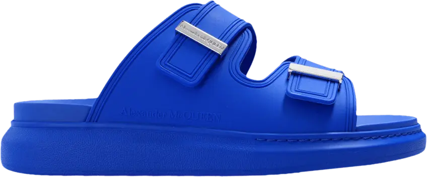  Alexander Mcqueen Alexander McQueen Hybrid Double Buckle Sandal &#039;Navy Blue&#039;