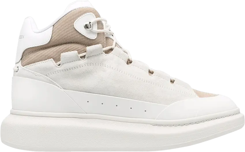 Alexander Mcqueen Alexander McQueen Larry High &#039;White Beige&#039;