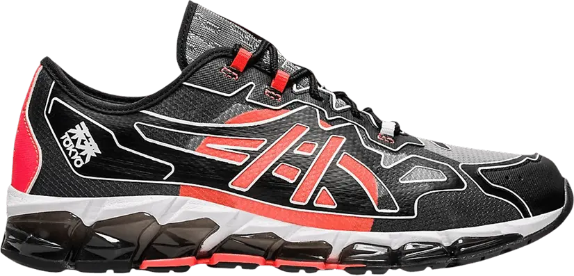  Asics ASICS Gel Quantum 360 6 Black Sunrise Red