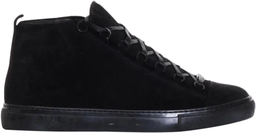  Balenciaga Arena High &#039;Black Suede&#039;