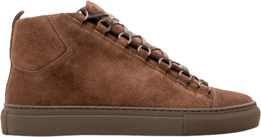  Balenciaga Arena High &#039;Maroon Chocolate&#039;